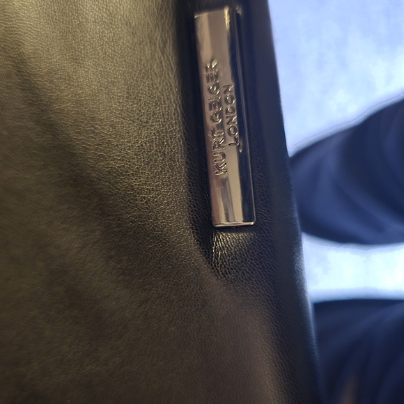 Kurt Geiger Black Padded Shoulder Bag - Picture 8 of 10